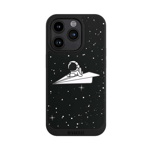 Apple iPhone 15 Pro NIVOpure Astronaut Paper Plane Comic