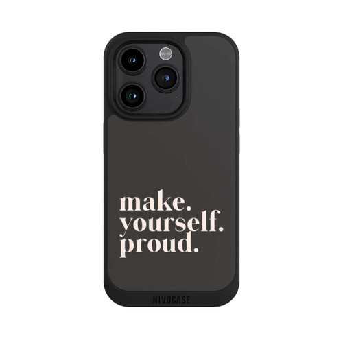 Apple iPhone 15 Pro NIVOpure Make Yourself Proud Quote
