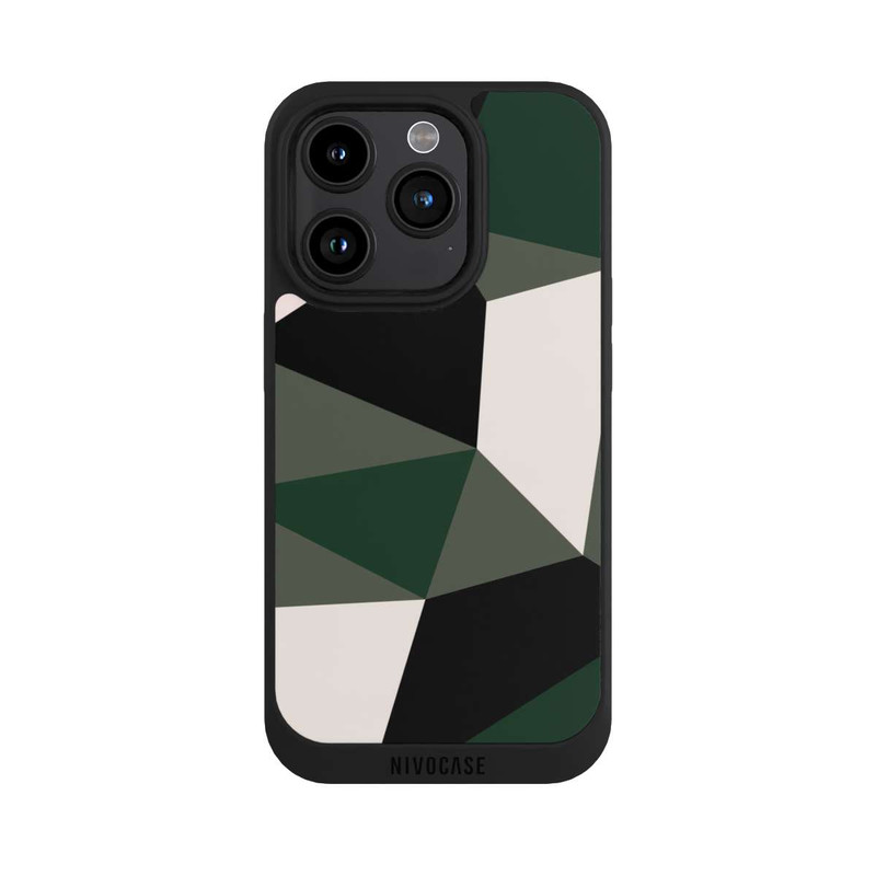 iPhone 15 Pro NIVOpure Polygon Camouflage