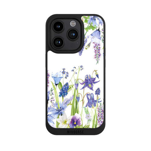 Apple iPhone 15 Pro NIVOpure Blumenwiese Lavendel