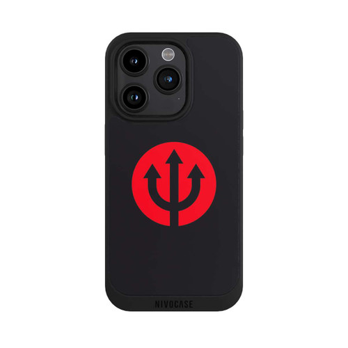 Apple iPhone 15 Pro NIVOpure Diables Rouges Rouge
