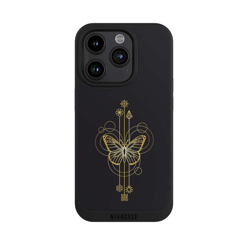iPhone 15 Pro NIVOpure Goldenes Insekt