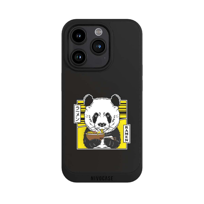 iPhone 15 Pro NIVOpure Panda und Ramensuppe