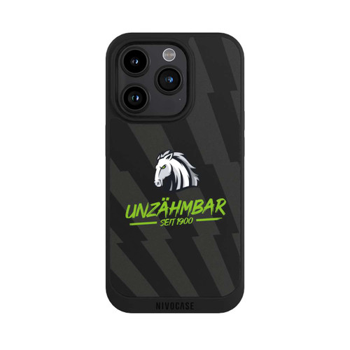 Apple iPhone 15 Pro NIVOpure Borussia Schriftzug Unzähmbar