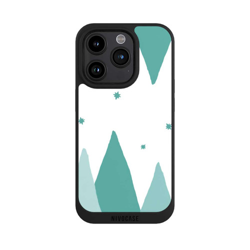 Apple iPhone 15 Pro NIVOpure Montagnes jaunes et grises