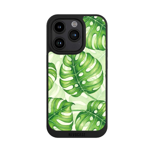 Apple iPhone 15 Pro NIVOpure Pretty Palm Leaves Pattern