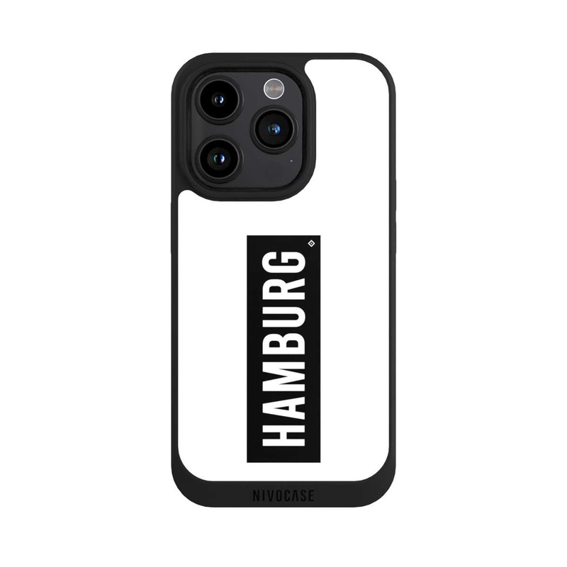 iPhone 15 Pro NIVOpure HSV Hambourg noir et blanc