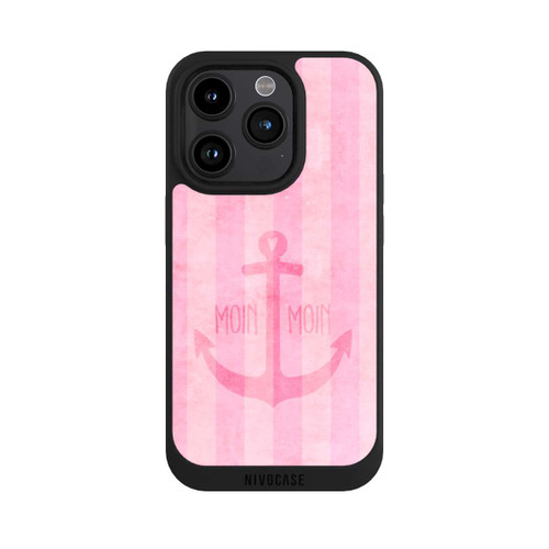 Apple iPhone 15 Pro NIVOpure Moin Moin Stripes Pink
