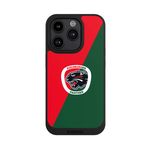 Apple iPhone 15 Pro NIVOpure Augsburger Panther Rot Grün