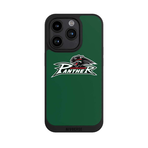 Apple iPhone 15 Pro NIVOpure Augsburger Panther Grün Logo Original