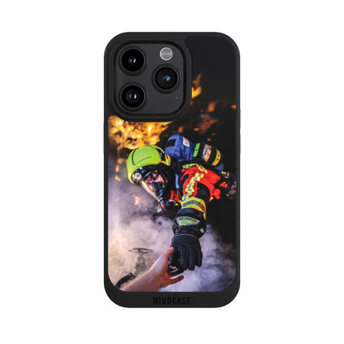 Apple iPhone 15 Pro NIVOpure Firefighter Reaches for Hand