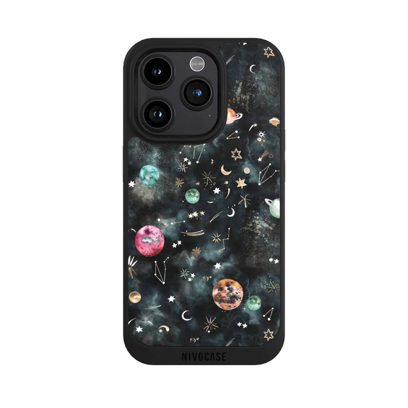 iPhone 15 Pro NIVOpure Constellation Planètes Galaxie