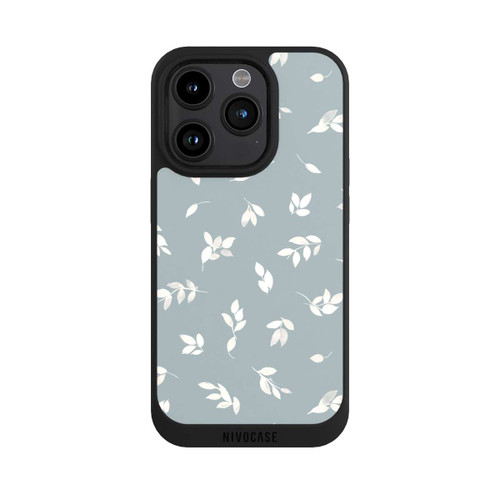 Apple iPhone 15 Pro NIVOpure Feuilles d'automne gris