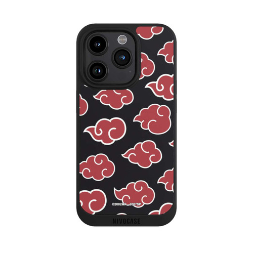 Apple iPhone 15 Pro NIVOpure Akatsuki Pattern Noir Big
