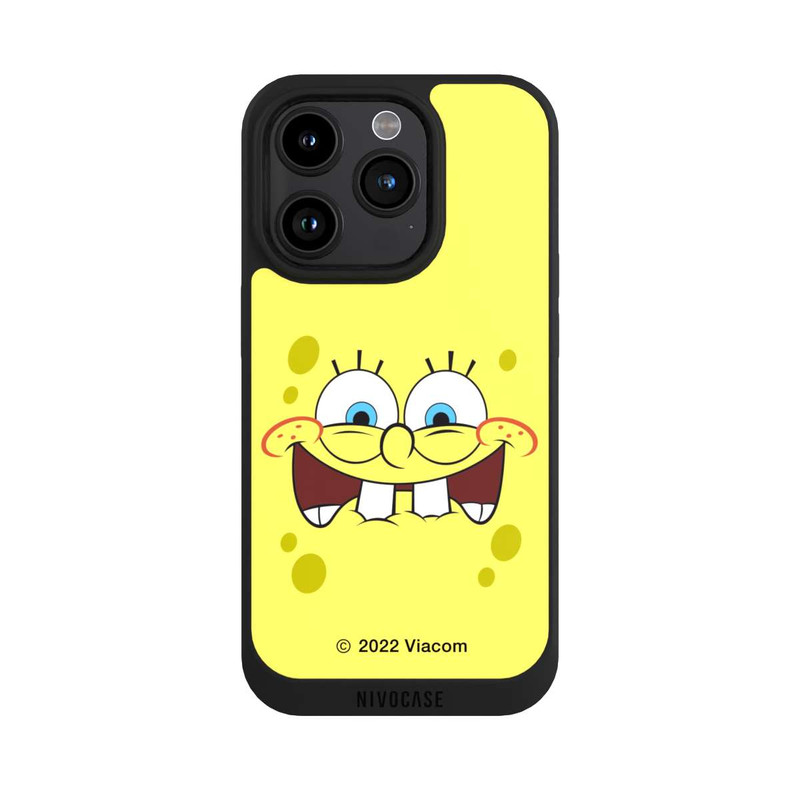 iPhone 15 Pro NIVOpure Spongebob - Nahaufnahme