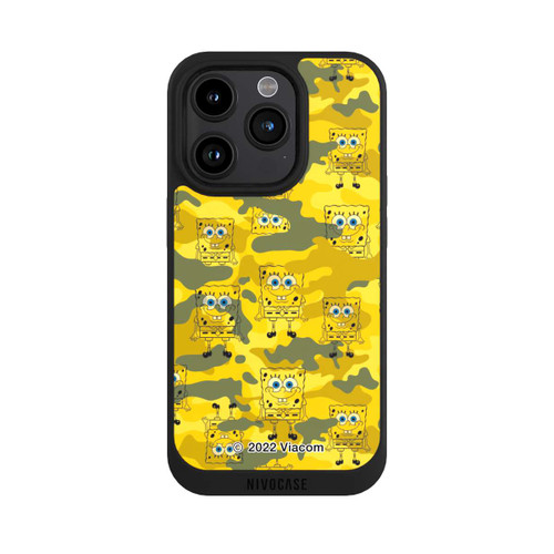 Apple iPhone 15 Pro NIVOpure Spongebob-Army Design