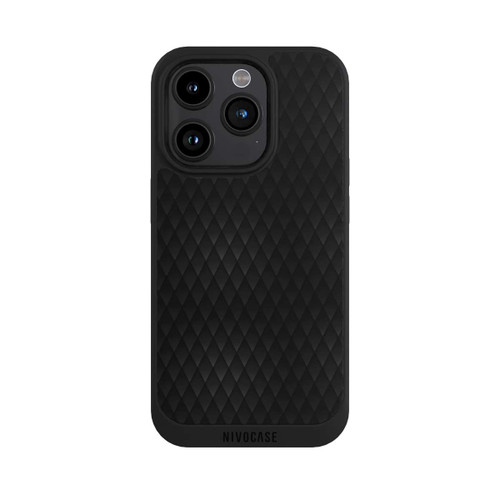 Apple iPhone 15 Pro NIVOpure Peau de Serpent Noire