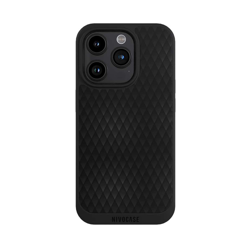 iPhone 15 Pro NIVOpure Schlangenhaut schwarz