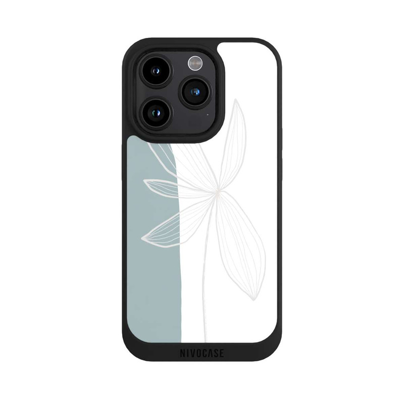 iPhone 15 Pro NIVOpure Blumen und Formen Nr. 3 - Anastasia Sawall