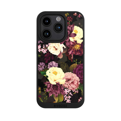 Apple iPhone 15 Pro NIVOpure Fleurs Sombres &amp; Abeilles