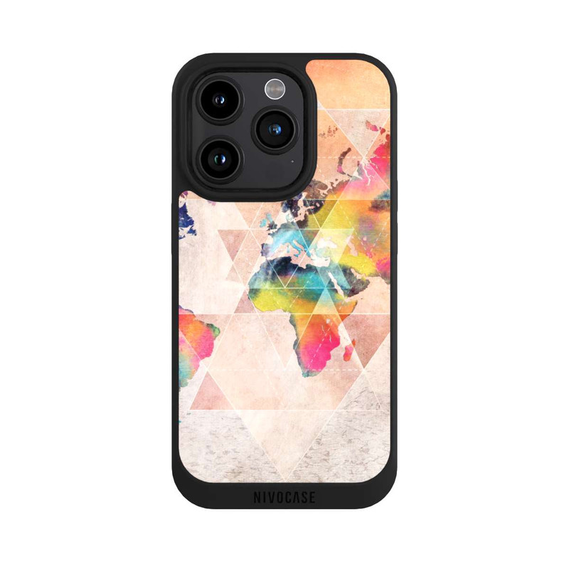 iPhone 15 Pro NIVOpure JBJart - World map 2 special 