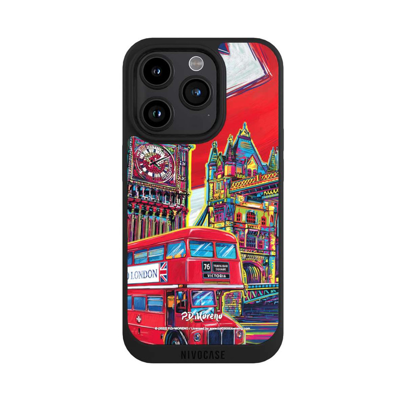 iPhone 15 Pro NIVOpure London City Art By P.D. Moreno