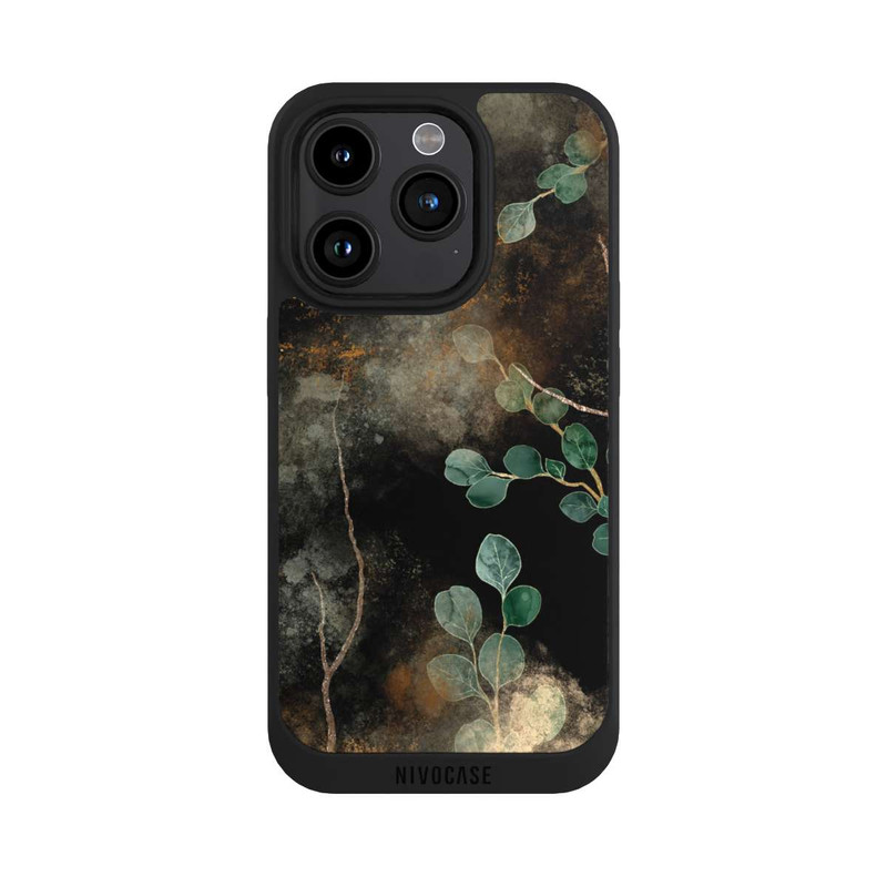iPhone 15 Pro NIVOpure Eukalyptus Hintergrund