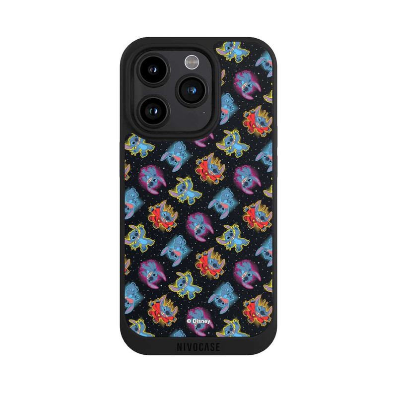 iPhone 15 Pro NIVOpure Stitch Pattern Black