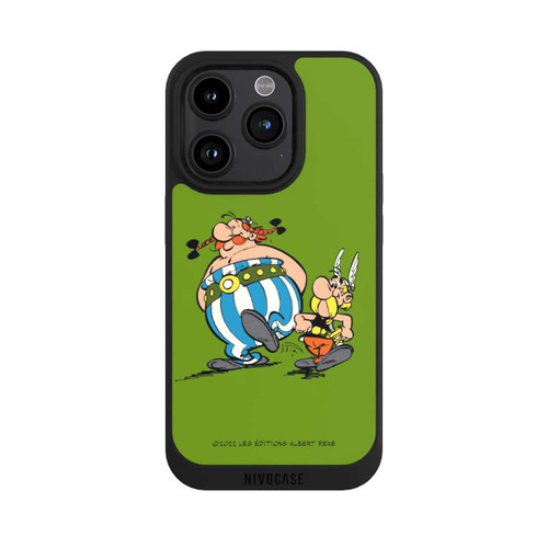 Apple iPhone 15 Pro NIVOpure Astérix &amp; Obélix Vert