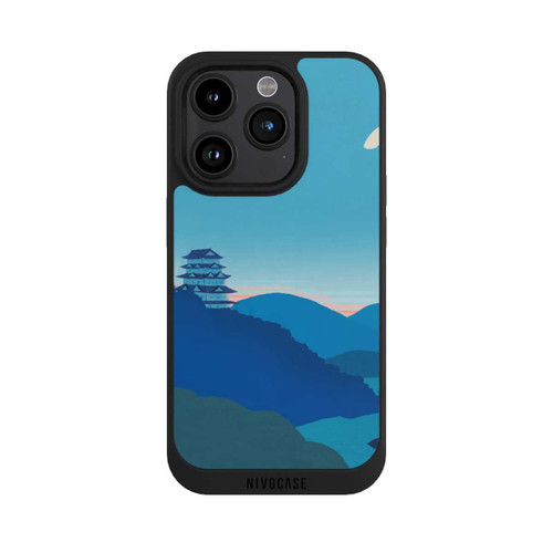 Apple iPhone 15 Pro NIVOpure MURAKUMO-BLUE
