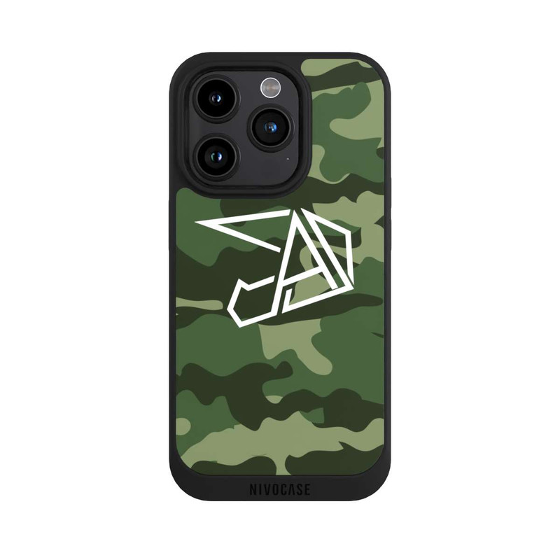 iPhone 15 Pro NIVOpure Logo Camouflage