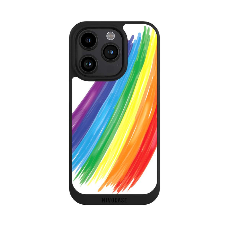 iPhone 15 Pro NIVOpure Rainbow Paint Brush