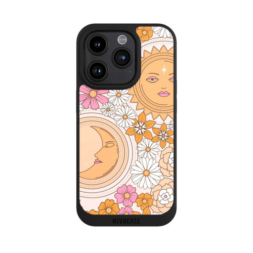 Apple iPhone 15 Pro NIVOpure Mond-Sonne-Blumen