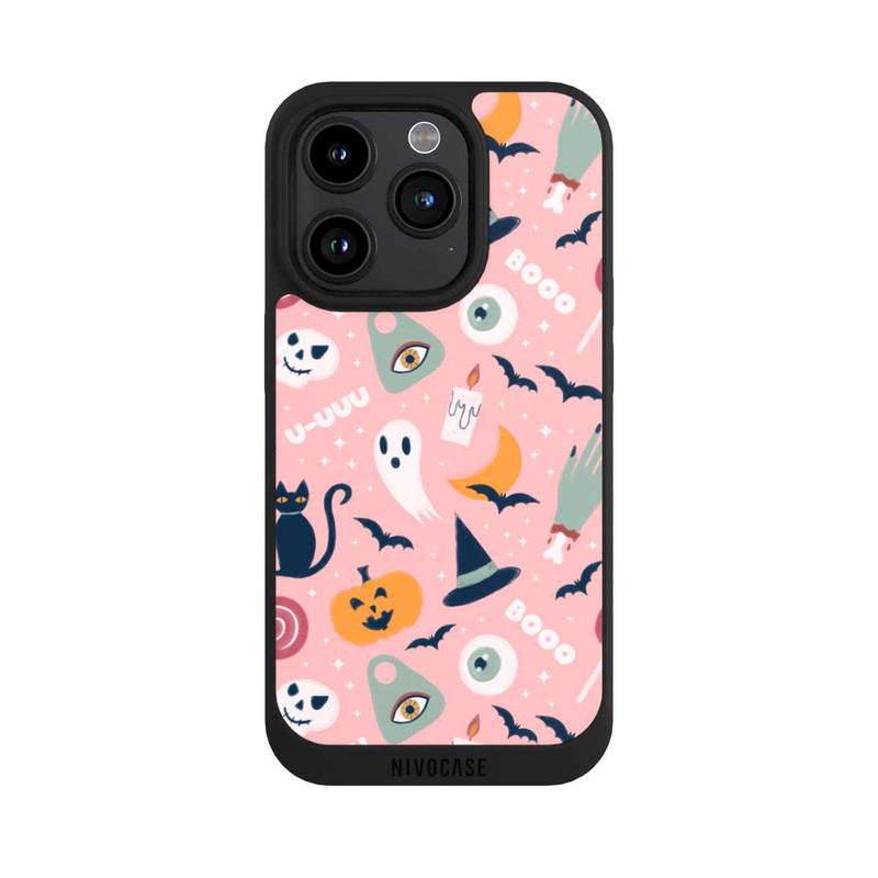 iPhone 15 Pro NIVOpure Niedliche Halloween Gespenster Muster
