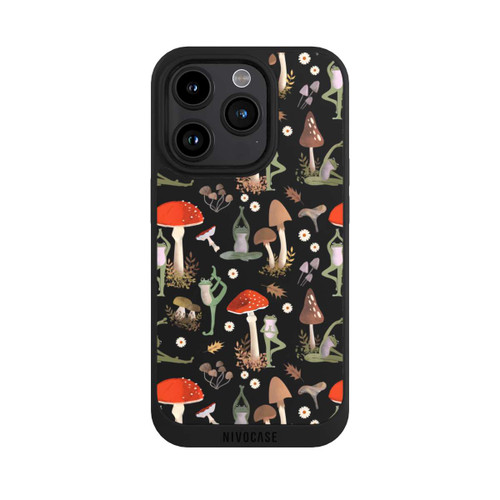 Apple iPhone 15 Pro NIVOpure Yoga-Frösche mit Pilzen