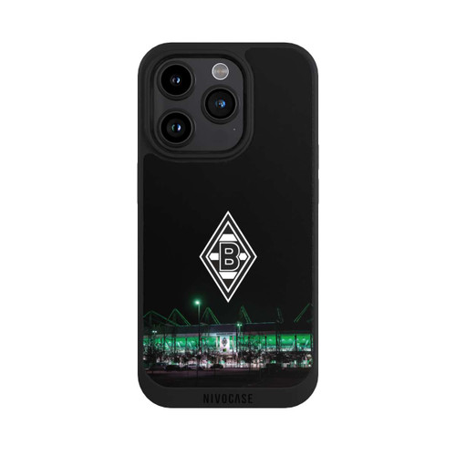 Apple iPhone 15 Pro NIVOpure Borussia-Park bei Nacht