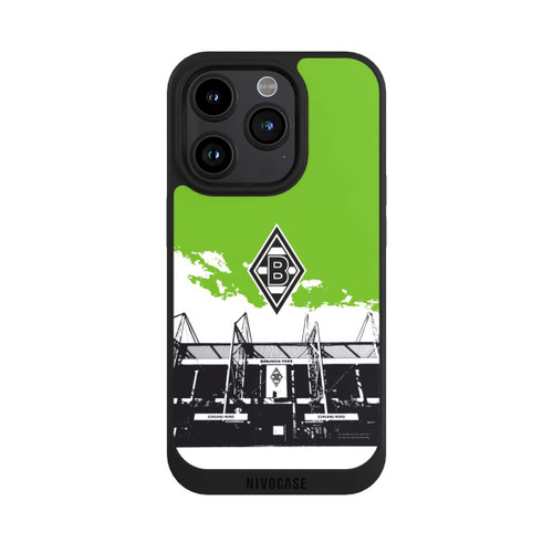 Apple iPhone 15 Pro NIVOpure Borussia-Park Schwarz Weiß Grün