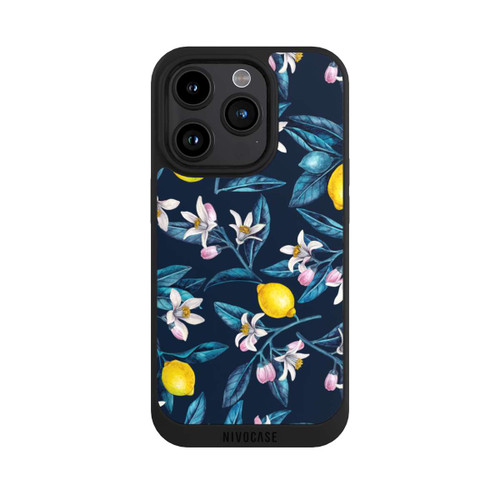 Apple iPhone 15 Pro NIVOpure Lemons And Blossoms Dark 