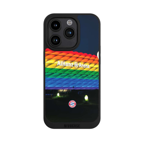 Apple iPhone 15 Pro NIVOpure Allianz Arena Regenbogen