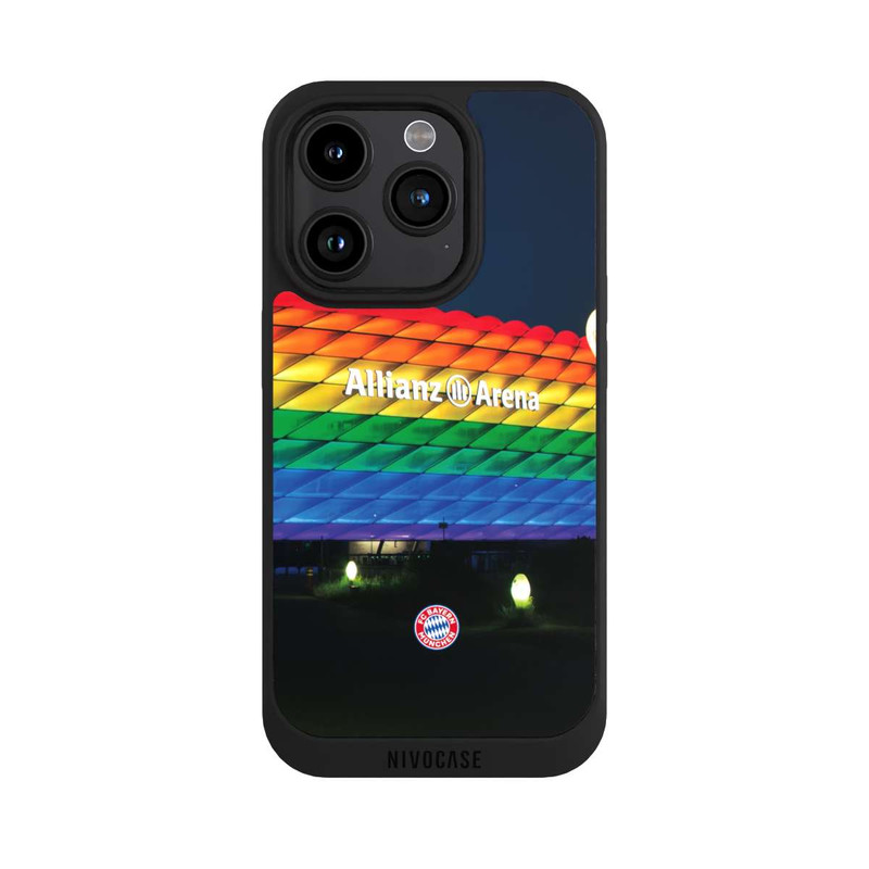 iPhone 15 Pro NIVOpure Allianz Arena Regenbogen