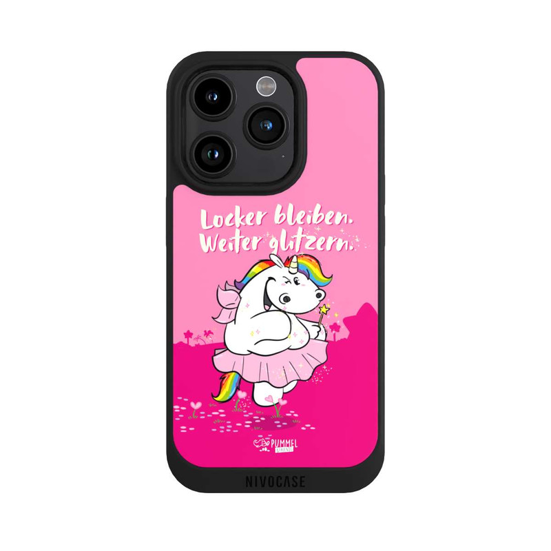 iPhone 15 Pro NIVOpure Pummelfee Locker Bleiben Weiter Glitzern