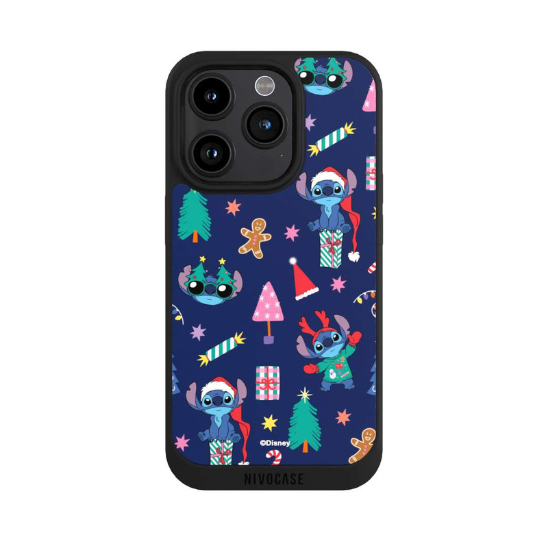 iPhone 15 Pro NIVOpure Stitch Weihnachtsmuster