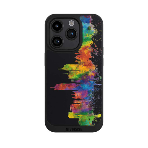 Apple iPhone 15 Pro NIVOpure Vienne Autriche Ligne d'horizon Noir