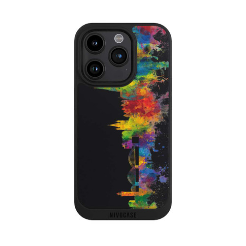 Apple iPhone 15 Pro NIVOpure Cologne Allemagne Ligne d'horizon Noir