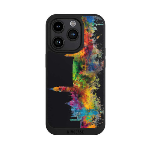Apple iPhone 15 Pro NIVOpure Venise Italie Ligne d'horizon Noir