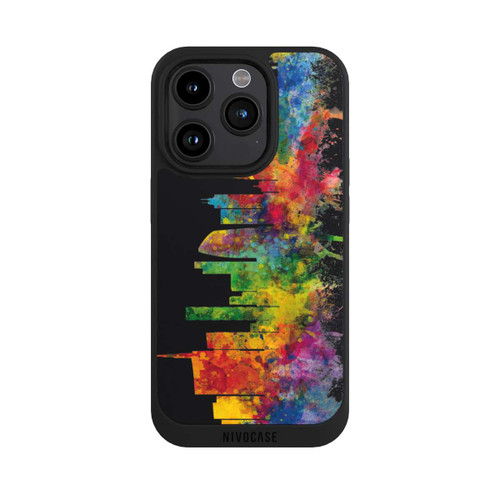 Apple iPhone 15 Pro NIVOpure Milan Italie Skyline Noir