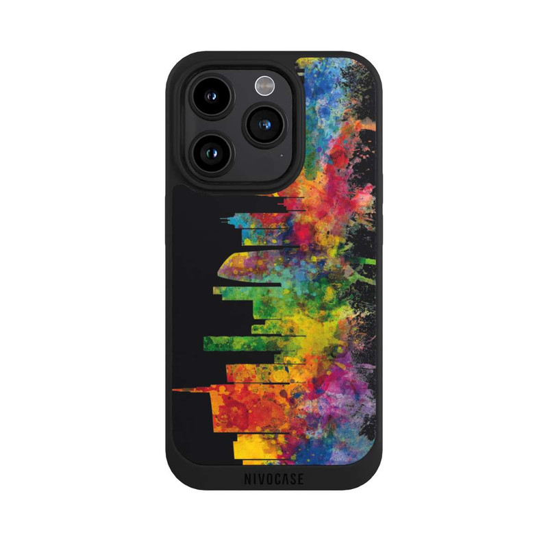 iPhone 15 Pro NIVOpure Milan Italy Skyline Black