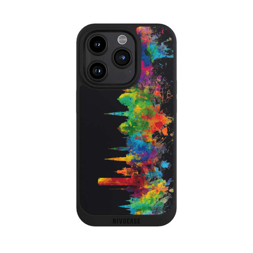 Apple iPhone 15 Pro NIVOpure Copenhague Danemark Ligne d'horizon Noir
