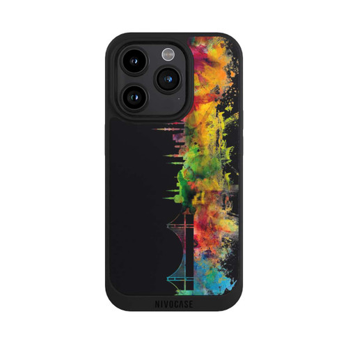 Apple iPhone 15 Pro NIVOpure Istanbul Turkey Skyline Black