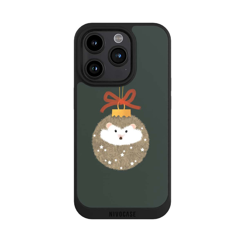 iPhone 15 Pro NIVOpure hérisson de Noël